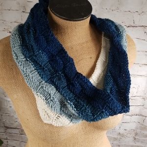 Hand made merino wool cowl